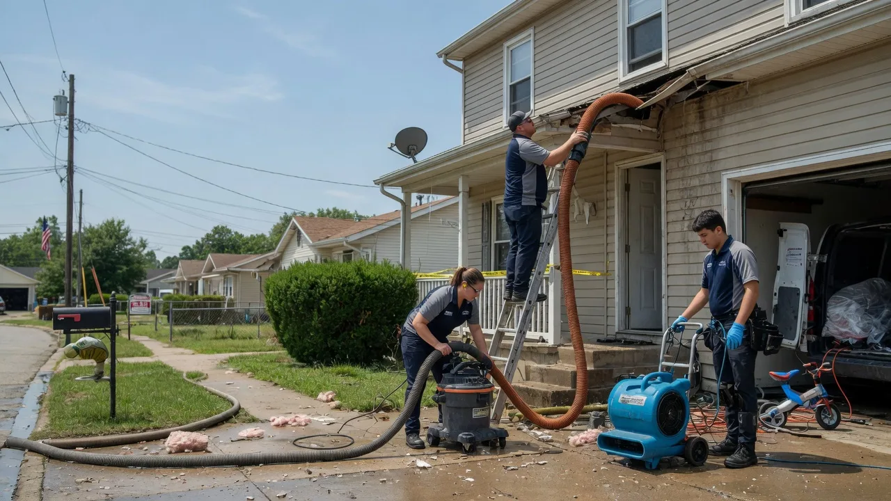 Water Damage Restoration in Moscow, TN near me